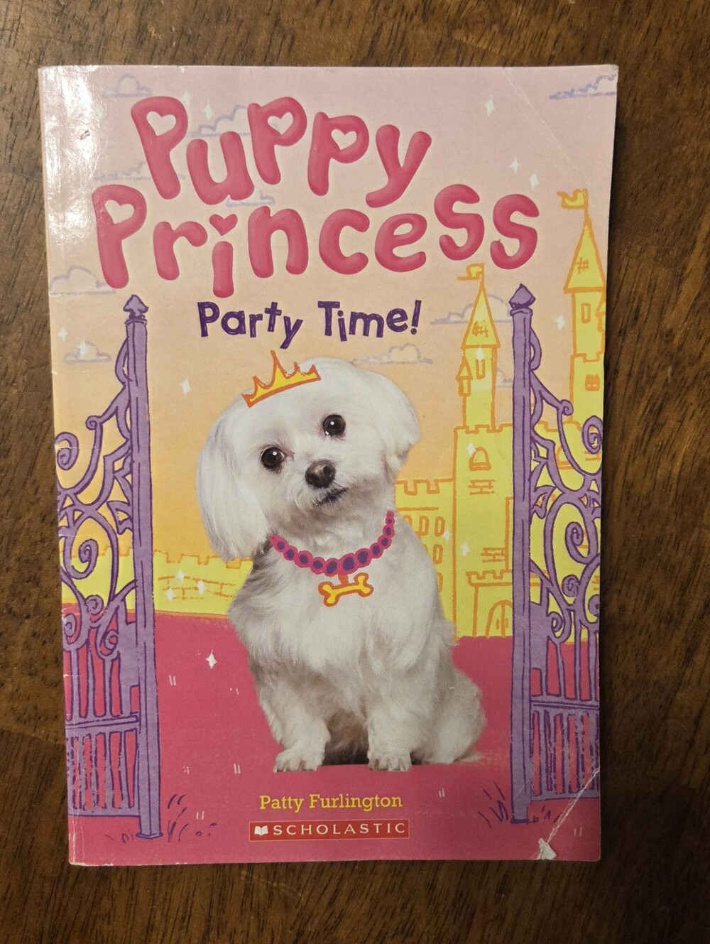 Puppy Princess Party Time Book by Patty Furlington Scholastic Chapter Book